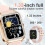 Smartwatch with Phone Function Rhinestones 1.57'' HD  Android/iOS Gold 7