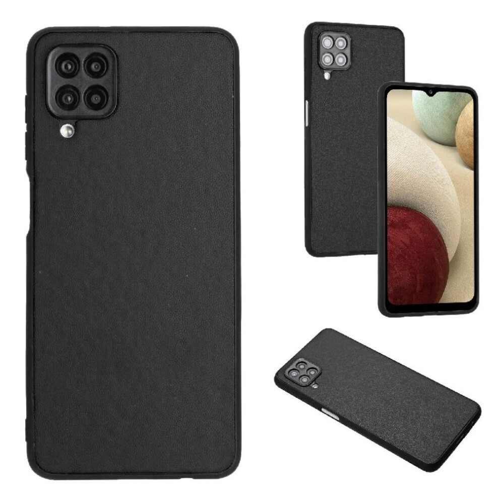 (Black) Compatible Case For Samsung Galaxy A12 Unique High Quality Kickstand Function Accurate Incision Black 764549509867