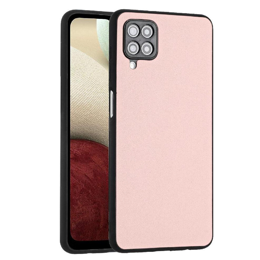 (Pink) Compatible Case For Samsung Galaxy A12 Unique High Quality Kickstand Function Accurate Incision Pink 764549509843