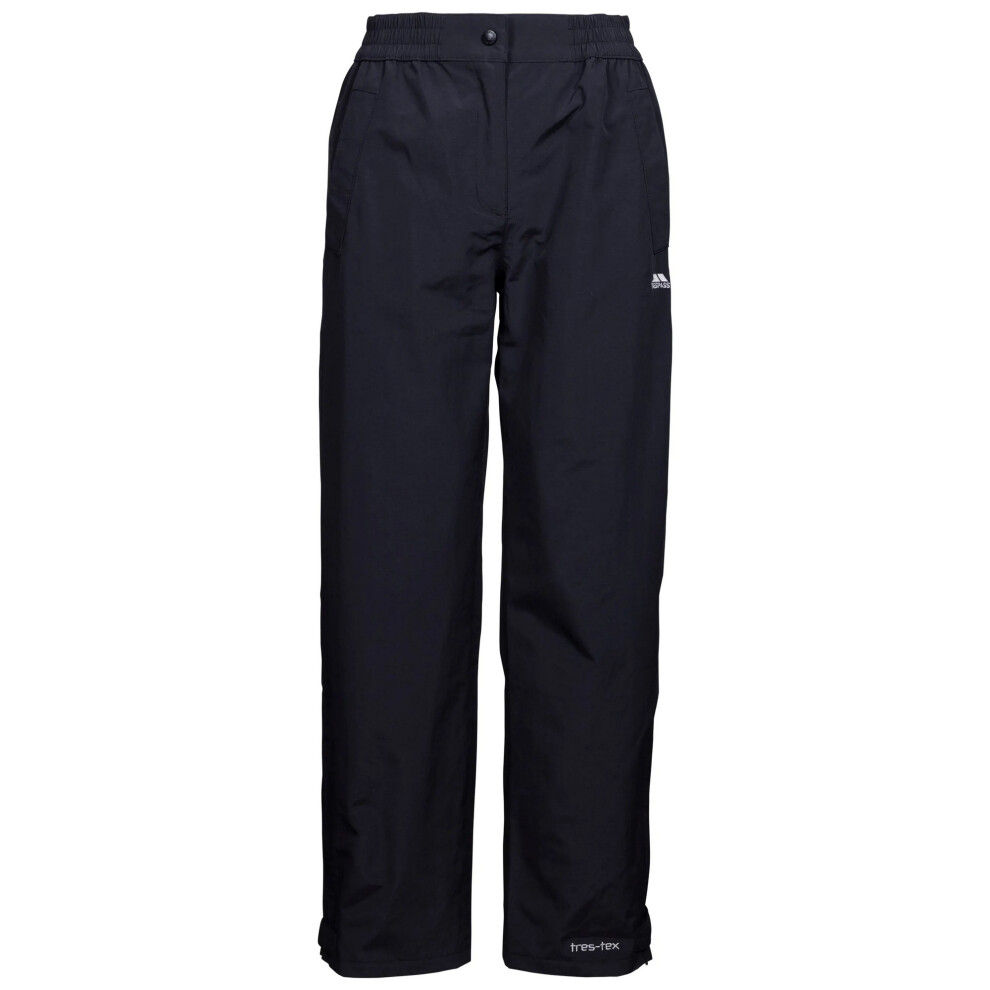 (3XL, Black) Trespass Womens/Ladies Tilbury TP75 Waterproof Trousers