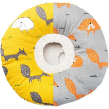 (As show, One size) Adjustable Recovery Collar for Dogs Cats, Soft Protective Pet Cone Collar for Small Animals Surgery,Yellow,Large