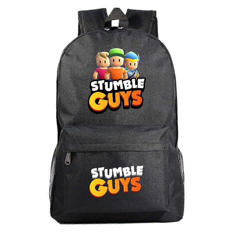 (4, One size) STUMBLE GUYS Backpack for Teenage Boys and Girls - Impostor Rugzak School Bag with Adorable Pencil Case High Quality-image-OPC-PG8KYQ7-NEW