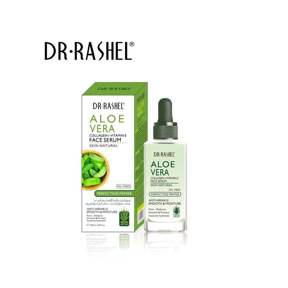 Dr Rashel Aloe Vera Collagen + Vitamin E Face Serum 50ml - Hydrating, Elasticity-Boosting Nourishing Serum UAE_DRSHL_1535