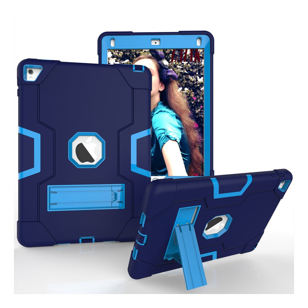 (NavyBlue) Silicone Shockproof Case For Apple iPad Air 2 (A15