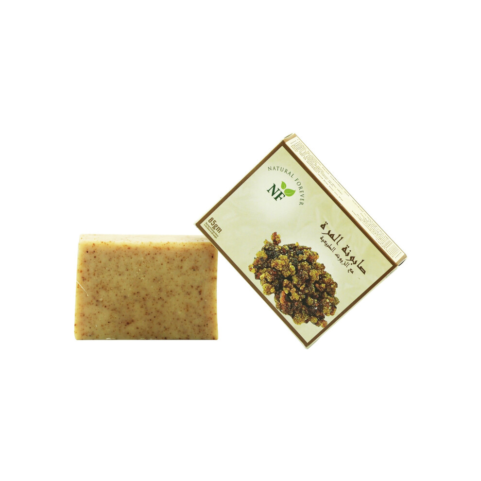 Natural Forever Myrrh Soap |Best Natural Soap| Helps maintain balanced, | Hydrated, and Refreshed - 85gm