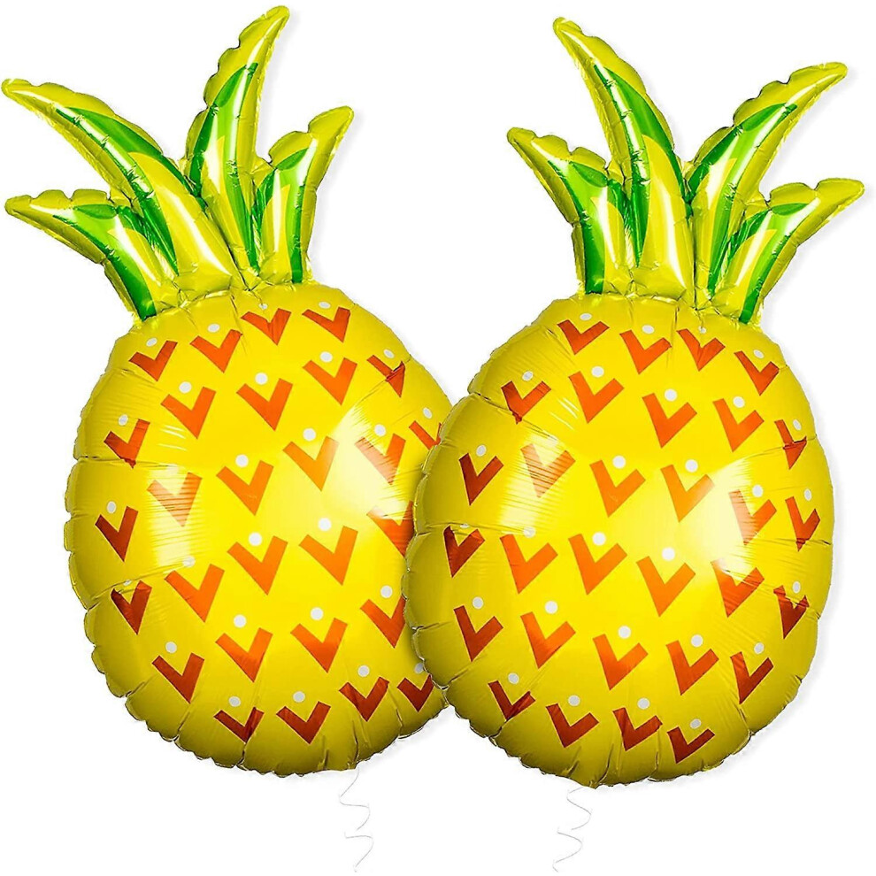 Konhill (As Show, One Size) 80Cm Pineapple Balloons Other Garden Decor - Pineapple Party Decorations | Pineapple Balloon For Pineapple Birthday Decorations |