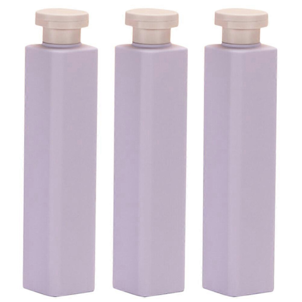 Kricely (As Show, One Size) 3Pcs Travel Bottles Refillable Squeeze Bottles Toiletries Bottles Travel Shampoo Conditioner Bottles 250Ml