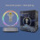 (A Gold, One size) Clock Bluetooth Speaker Clock Table Gio Table Clock Bedroom Decoration Table Clock Bedroom Gio Glowing Alarm Clock 2