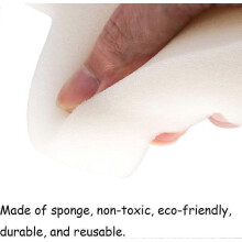 (As show, One size) Oil Absorbing Scum Sponge, 10 Pcs Absorbing Scum Sponge Duck Filter Sponge For Hot Tubs, Pool And Spa Cleaning Jskee