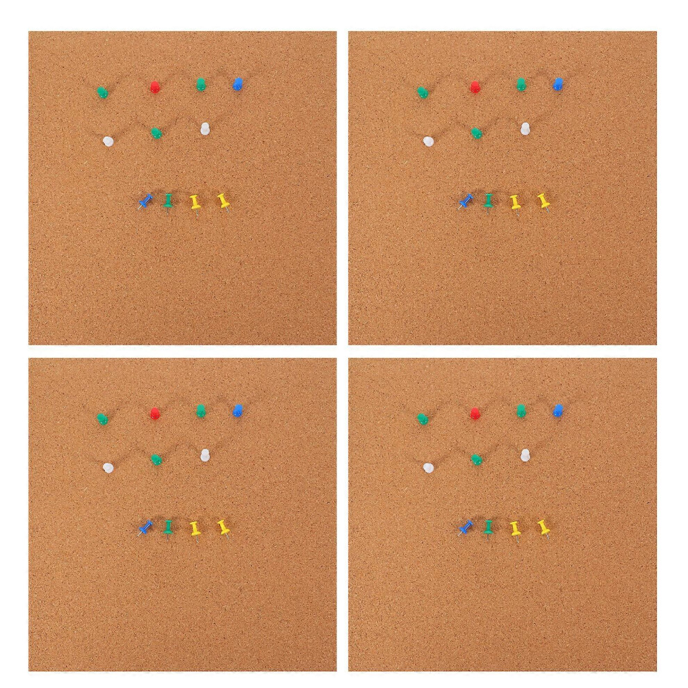 Kricely (As Show, One Size) 1 Set Of Reusable Cork Board Small Message Board Cork Board Display Bulletin Board