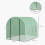 Outsunny Outsunny 2.5 x 2m Walk-In Polytunnel Greenhouse with Roll Up Door Windows Green 9