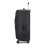 (Black) Total 4PCS Lightweight Durable Soft Shell Suitcase Set And A Travel Bag 5