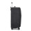 (Black) Total 4PCS Lightweight Durable Soft Shell Suitcase Set And A Travel Bag 6