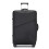 (Black) Total 4PCS Lightweight Durable Soft Shell Suitcase Set And A Travel Bag 8