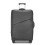 (Grey) Total 4PCS Lightweight Durable Soft Shell Suitcase Set And A Travel Bag 9