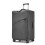 (Grey) Total 4PCS Lightweight Durable Soft Shell Suitcase Set And A Travel Bag 10