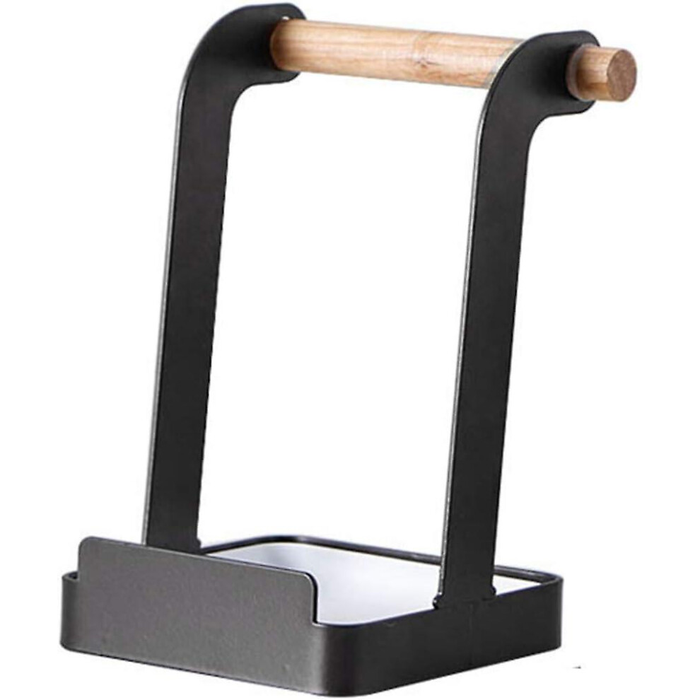 (As show, One size) Multifunctional Lid And Spoon Holder, Spoon And Spoon Holder, Spoon Holder, Black-image-OPC-PG8MJ86-NEW