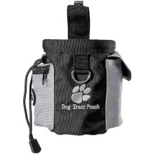 (As show, One size) Dog Food Bag, Dog Snack Bag With Clip And Usable Bag Shoulder Strap For Dog Training And Education-waterproof And Washable
