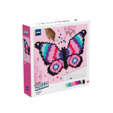 Kit 800 Teile Mini Puzzle nach Zahlen Thema Schmetterling - Plus Plus