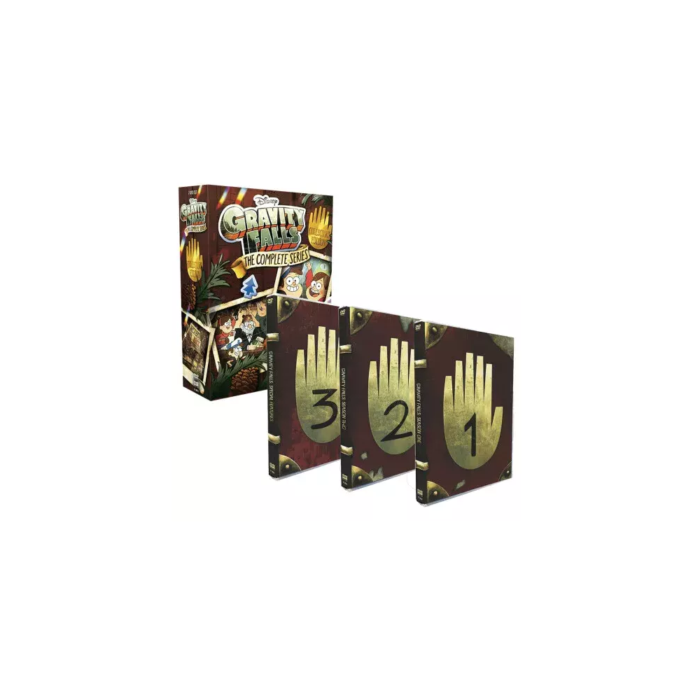 Gravity Falls The Complete Series DVD 7-Disc New Box Set