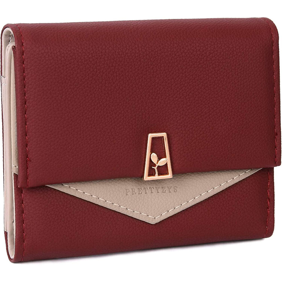 Konhill (As Show, One Size) Tool Bag Women's Leather Wallet Purse Coin Purse Credit Card Holder Organizer With Multiple Pockets
