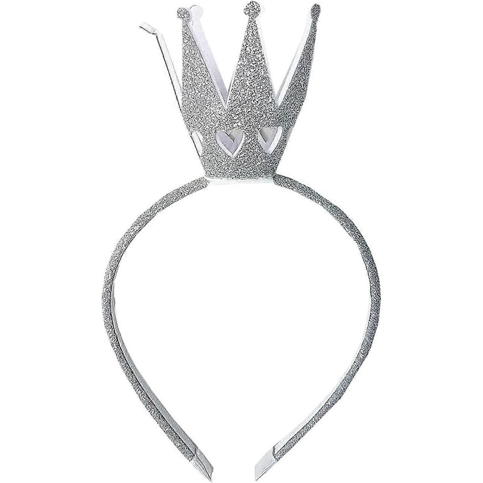 Konhill (As Show, One Size) Liangnv Girls Shiny Crown Hairband Headband