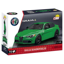 Alfa Romeo Gulia Quadrifoglio 100 KL (Green) Building Set