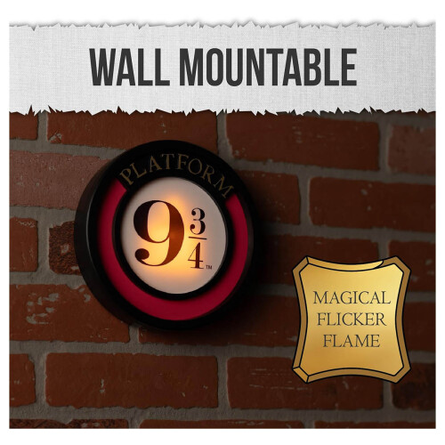 Bluesky Harry Potter Light - Wall & Desk - Platform 9 3/4 1