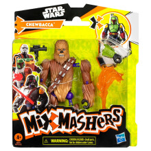 Star Wars MixMashers Personalisierte Chewbacca-Figur zum Mischen und Kombinieren mit Zubeh r