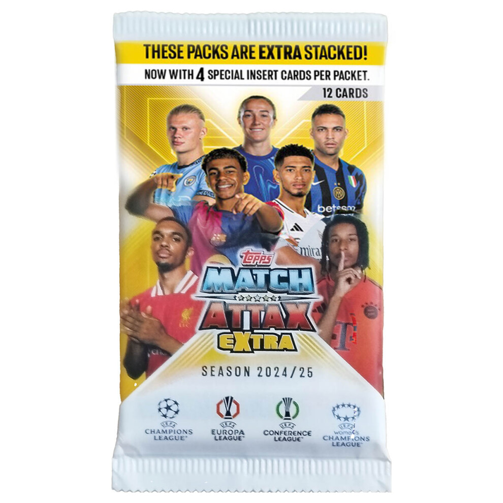 Topps Match Attax Extra 2025 Card Packets
