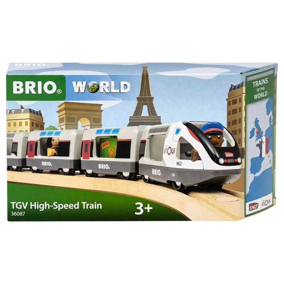 Ravensburger Trains Of The World - Tgv Inoui Train - Jigsaw Puzzle