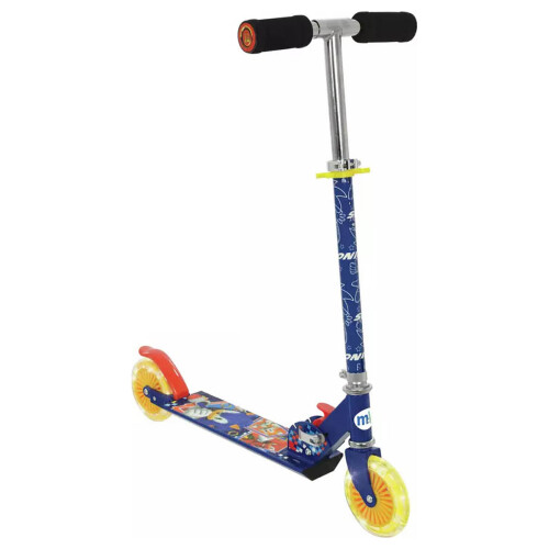 Sonic Folding Inline Scooter with Light Up Wheels