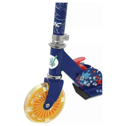 Sonic Folding Inline Scooter with Light Up Wheels 2