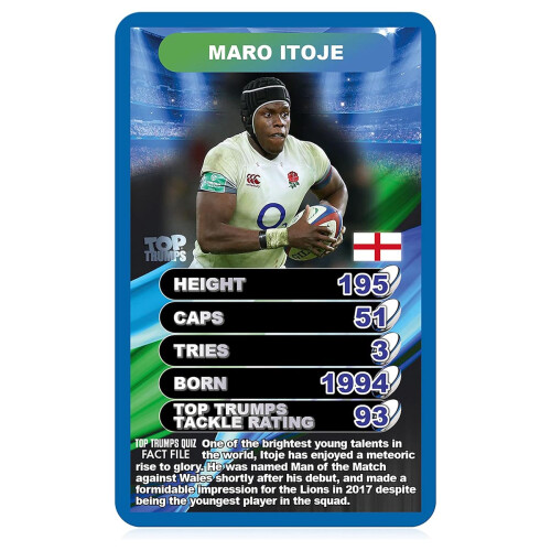 Top Trumps: World Rugby Stars 2