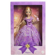 Mattel Disney Princess Verjaardagsviering Rapunzel Deluxe Modepop Ge?spireerd door Disney Tangled Movie Pop voor speciale gelegenheden voor kinderen