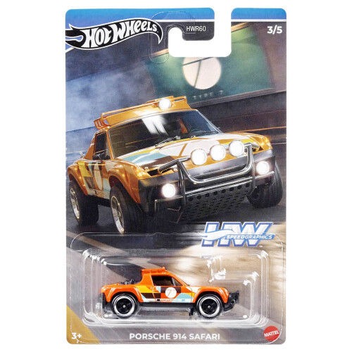 Mattel Hot Wheels - Speed Graphics 3/5 - Porsche 914 Safari