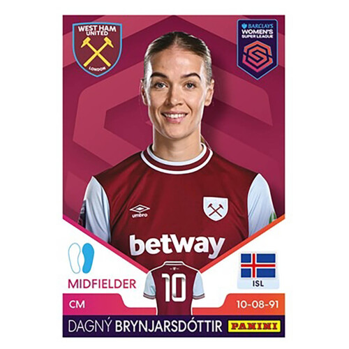 Women's Super League 2024/25 Sticker Collection Packs 1