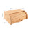 Kabalo Large Bamboo Bread Bin with Roll-Top Door – Keeps Bread Fresh, Stores Wraps & Buns, Space-Saving Kitchen Storage 2