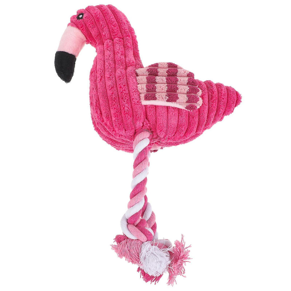 Kricely (As Show, One Size) Puppy Chew Toys Dog Squeaky Toy Squeaky Toy Dogs Flamingo Dog Chew Toy Dog Toys Flamingo Flamingo Squeaky Toy