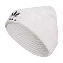 adidas Originals Trefoil Beanie Wit-Orbit Grijs/Zwart 23 One Size