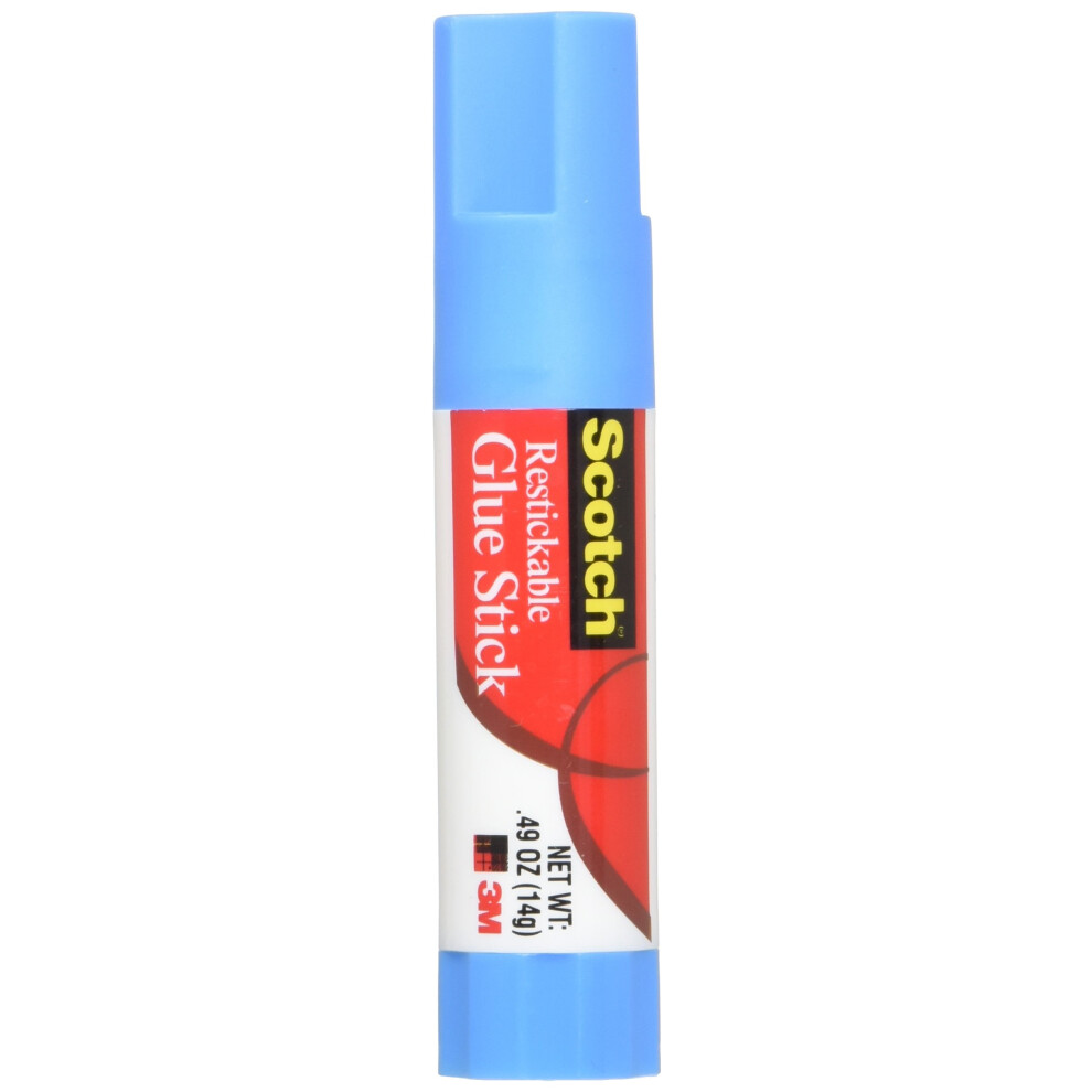 Removable Restickable Glue Stick  .49oz  Repositionable Stick  2-PACK