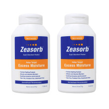 Zeasorb Prevention Super Absorbent Powder 2.5oz (Pack of 2)