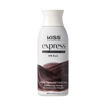 Kiss Express semi-permanente haarkleuring 100 ml (3,5 US fl.oz) (6 stuks zwart)