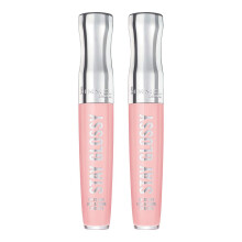 Brillo Labial Rimmel Stay Glossy 6HR, Sundae Best, 0.18 Fl Oz (Paquete de 2)