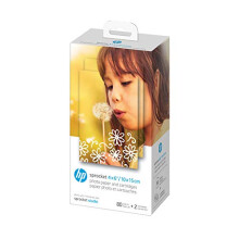 HP Sprocket Studio 4x6 Photo Paper & Cartridges (80 Sheets - 2 Cartrid