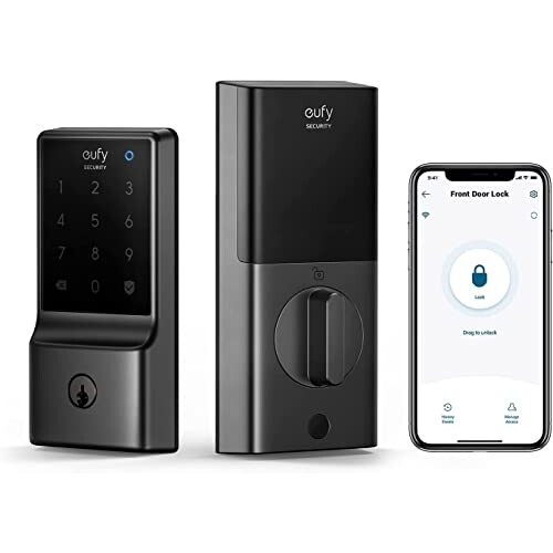 Eufy eufy Security C210 Smart Lock 5-in-1 Keyless Entry T?rschloss Eingebaut