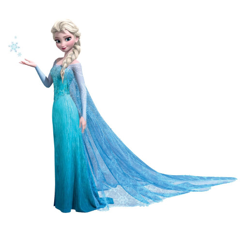 RoomMates Disney Frozen Elsa Giant Peel and Stick Wall Decals by ...