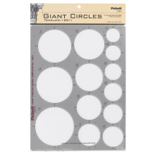 Pickett Giant Circles Model Circle Range de 1-1/4 a 3-1/2 polegadas em