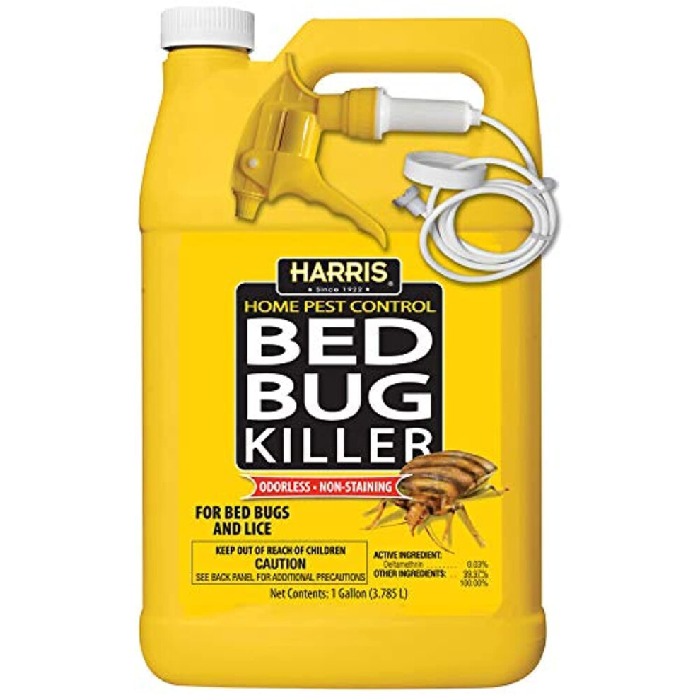 HARRIS Bed Bug Killer  Liquid Spray with Odorless and Non-Staining For
