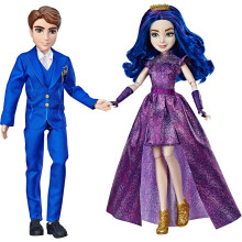 Disney Descendants 3 kunglig parförlovning: Ben och Mal – två dockor-paket med modeaccessoarer